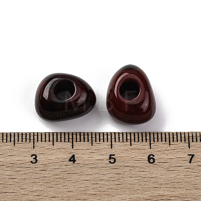 Two Tone Opaque Acrylic Beads MACR-Z002-02F-1