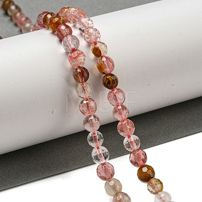 Tigerskin Glass Beads Strands G-E571-A07-01-1