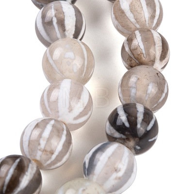 Tibetan Style dZi Beads Strands G-C133-A02-01-1