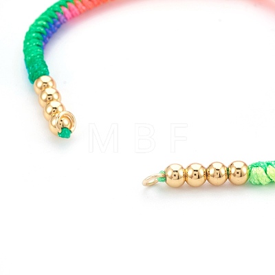 Nylon Cord Braided Bracelet Making MAK-E665-06N-1