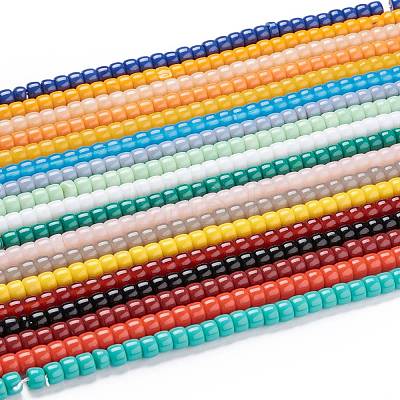 K9 Glass Beads Strands GLAA-K039-C19-1