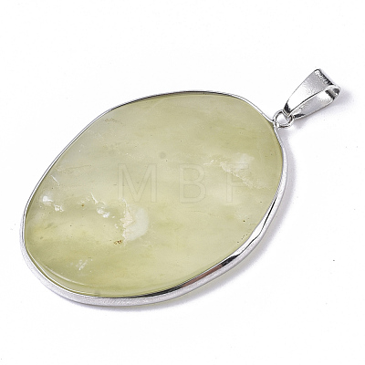 Natural New Jade Pendants G-R461-17D-1