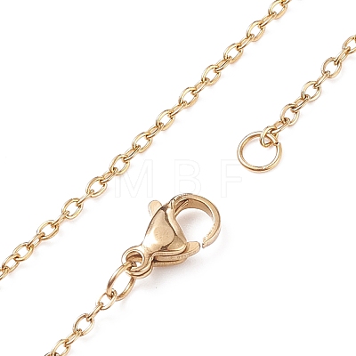 Copper Wire Wrapped Natural Rose Quartz Heart Pendant Necklaces NJEW-JN03971-01-1