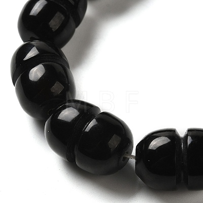 Natural Obsidian Beads Strands G-P521-B01-01-1