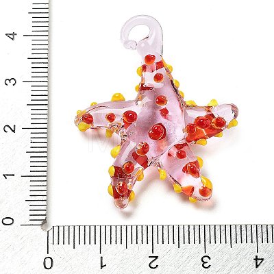 Handmade Lampwork Pendants LAMP-A004-05J-1