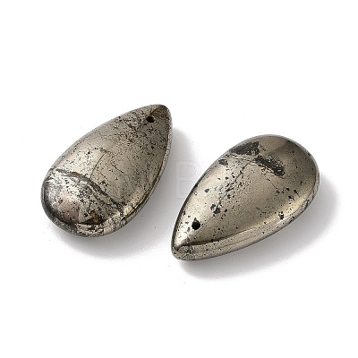 Natural Pyrite Pendants G-Z122-03-1