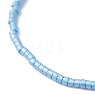 Glass Seed Bead & Natural White Jade Beads Bracelets for Women BJEW-MZ00311-01-1