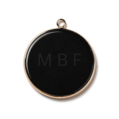 Natural Obsidian Pendants X-G-A213-01G-01-1