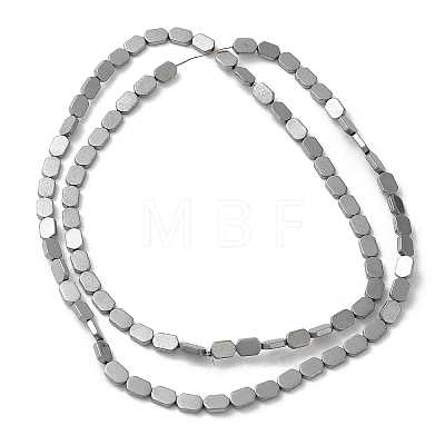 Electroplated Synthetic Non-Magnetic Hematite Beads Strands G-E610-A01-P-1
