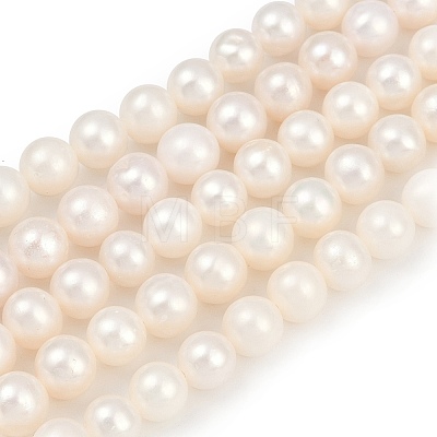 Natural Cultured Freshwater Pearl Beads Strands PEAR-I007-07X-04A-1