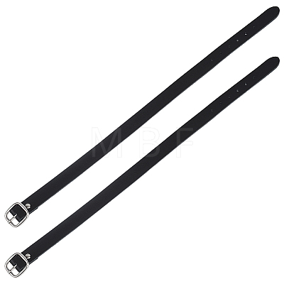 Adjustable Leather Chain Belts AJEW-WH0696-727-1
