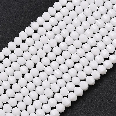 Opaque Glass Beads Strands GLAA-G125-01C-01-1