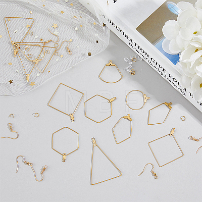 DICOSMETIC DIY Geometry Earring Making Kit STAS-DC0015-44-1