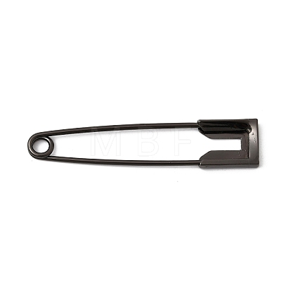Alloy Extra Large Safety Pin Brooches JEWB-B043-01B-1
