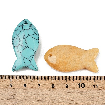 Natural & Synthetic Mixed Stone Pendants G-G275-01-1