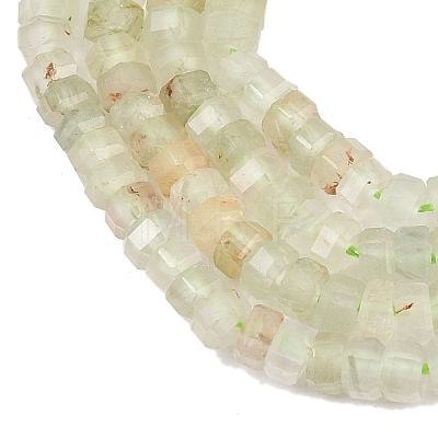 Natural Green Rutilated Quartz Beads Strands G-G345-C03-2x4mm-1