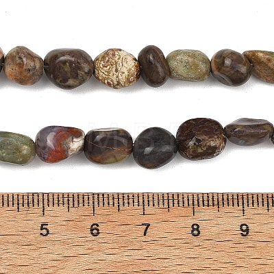 Natural Flower Agate Beads Strands GG-C286-A31-1