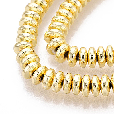 Electroplate Non-magnetic Synthetic Hematite Bead Strands G-Q465-11G-1