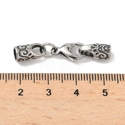 316 Surgical Stainless Steel Lobster Claw Clasps STAS-L307-02ASP-02-1