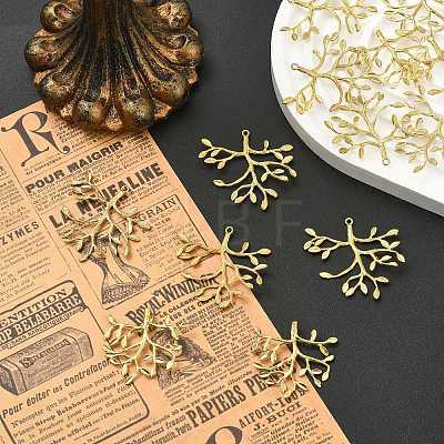 15Pcs 3 Styles Brass Pendants KK-CJ0005-82-1