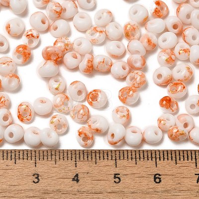 Baking Paint Glass Seed Beads SEED-F006-01A-10-1