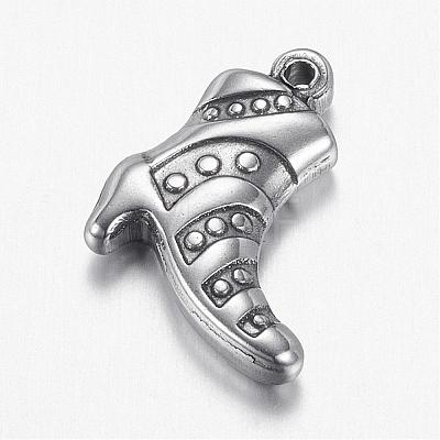 201 Stainless Steel Charms STAS-G108-35-1