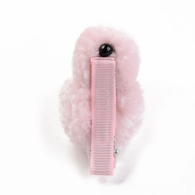 Woolen Yarn Elastic Hair Ties & Headbands & Iron Alligator Hair Clips Sets X-OHAR-Q284-01A-1