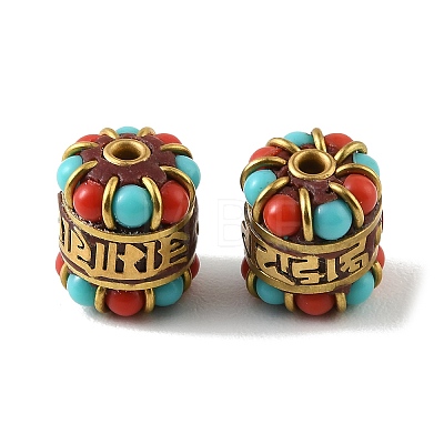 Handmade Polymer Clay Indonesia Beads PY-CBAAA14-07C-03-1
