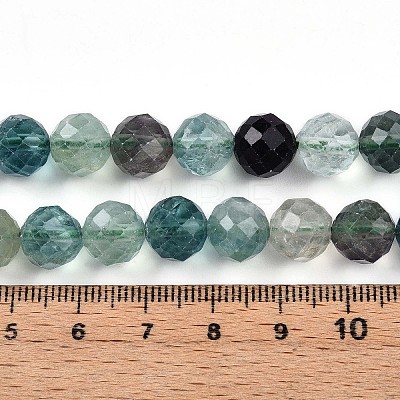 Natural Fluorite Beads Strands G-T140-19C-1