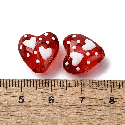 Glass Enamel Beads GLAA-Q125-01-1