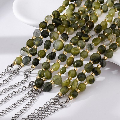 Natural Rutilated Quartz Beaded Bracelets for Women G-P563-07P-04-1