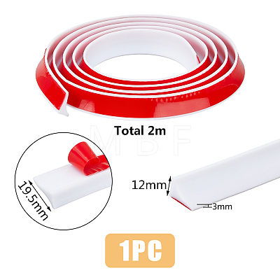 TPE Collapsible Shower Threshold Water Dam AJEW-WH0258-908C-1