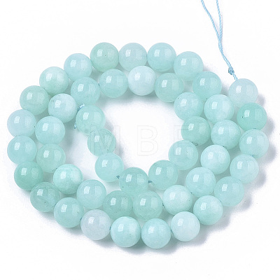 Natural Quartz Beads Strands G-T129-04-6mm-1