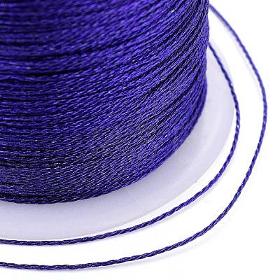 Polyester Braided Metallic Thread OCOR-I007-B-20-1