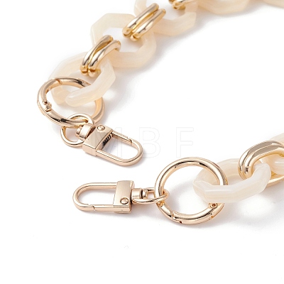 Handmade Opaque Acrylic Cable Chains KY-XCP0001-14-1