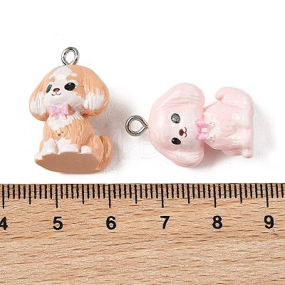 Opaque Resin Pendants RESI-G129-13-1