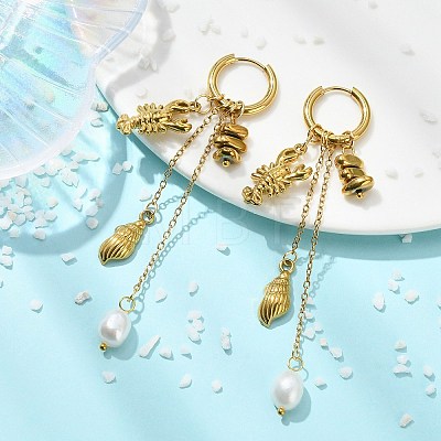 304 Stainless Steel Dangle Earrings EJEW-JE07104-02-1