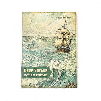Ocean Theme Scrapbook Paper Pad Sets DIY-C082-01F-1