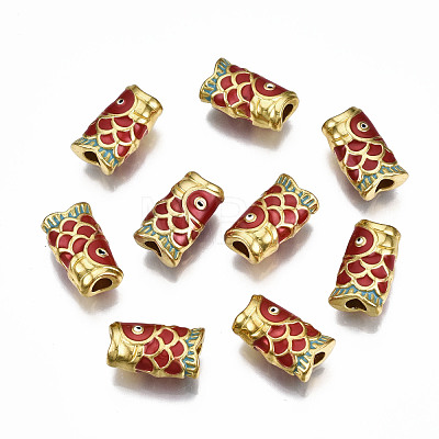 Alloy Enamel Charms ENAM-Q443-018-RS-1