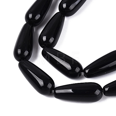 Opaque Glass Beads Strands X-GLAA-Q113-03A-C06-1