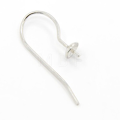 Brass Earring Hooks for Earring Design KK-I591-10P-NR-1