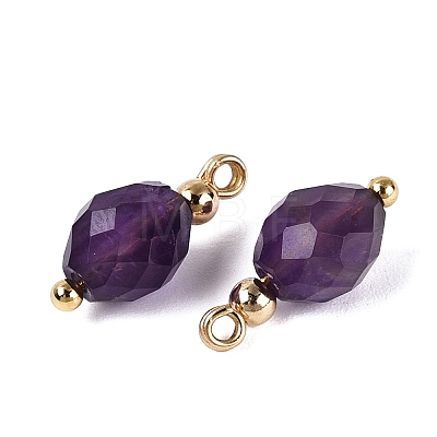 Natural Amethyst Pendants GG-N004-02G-05-1