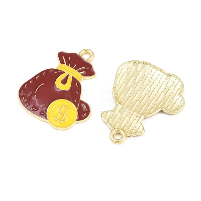 West Cowboy Theme Alloy Enamel Pendants ENAM-L056-01A-02-1