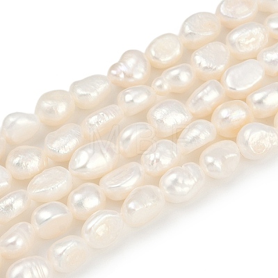 Natural Cultured Freshwater Pearl Beads Strands PEAR-P064-20A-04A-02-1