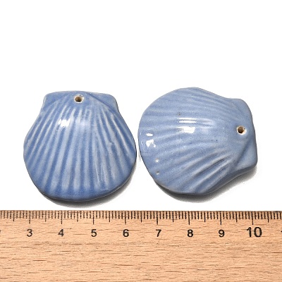 Handmade Porcelain Pendants PORC-O003-01B-10-1