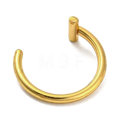 Ion Plating(IP) 304 Stainless Steel Lip Rings Piercing Jewelry AJEW-K037-05A-G-1