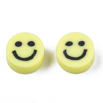 Handmade Polymer Clay Beads X-CLAY-S096-010I-1