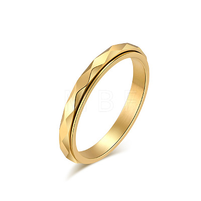 304 Stainless Steel Rotating Finger Rings FS-WGA316C-05-1