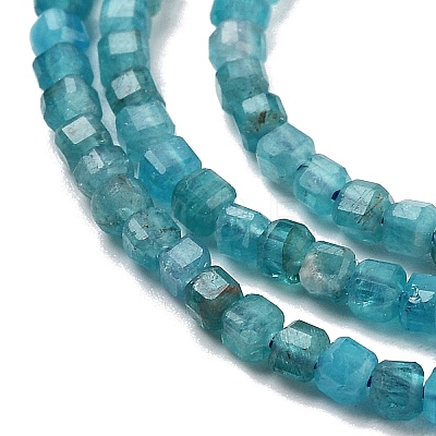 Natural Blue Apatit Beads Strands G-H042-B12-01B-1