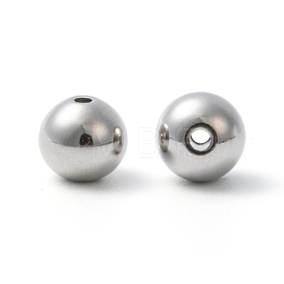 304 Stainless Steel Solid Beads STAS-G011-2-1